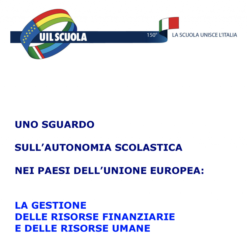 Autonomia scolastica: l’Italia non è in ritardo