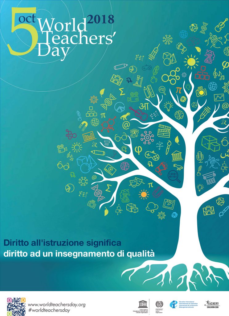 5 ottobre | Giornata mondiale degli insegnanti