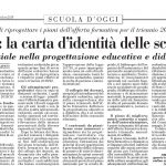 Ptof, è la carta d’identità delle scuole