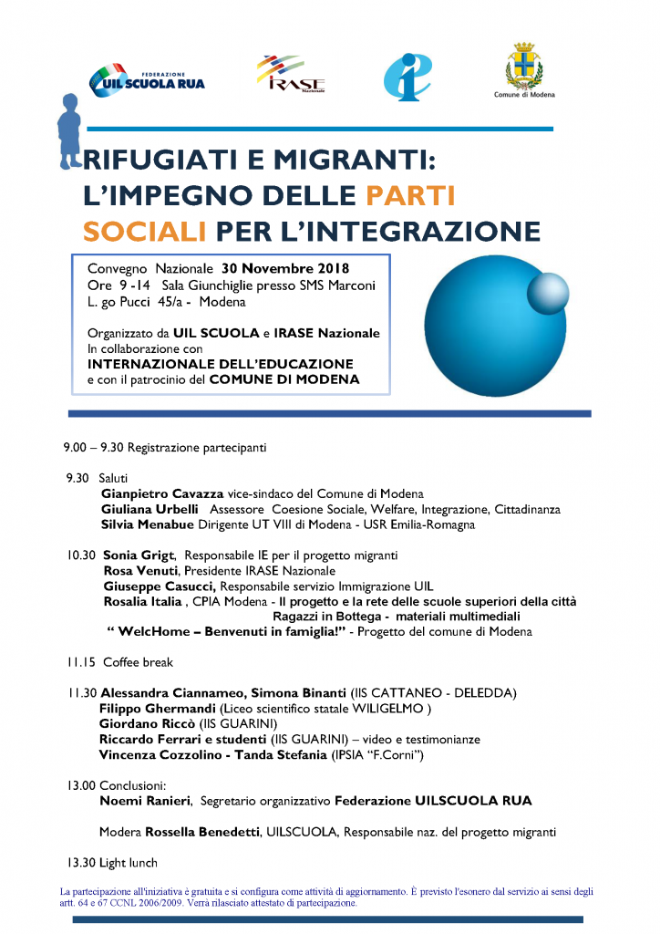 Rifugiati e migranti: l’impegno delle parti sociali per l’integrazione
