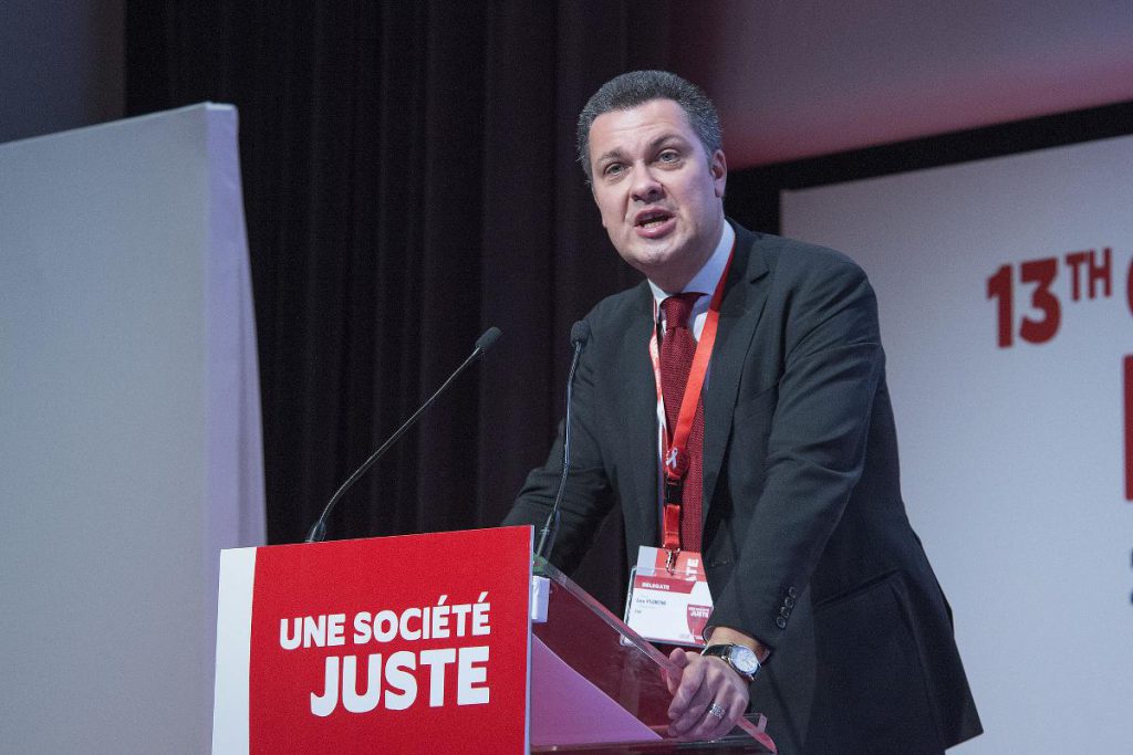 Confermato Luca Visentini, alla guida della CES, la più importante organizzazione sindacale europea