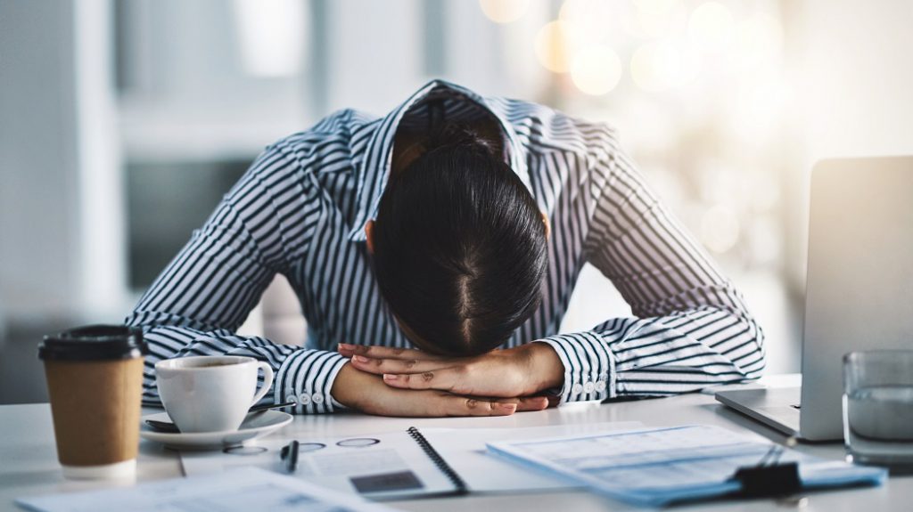 Burnout sindrome grave che colpisce anche la scuola.
