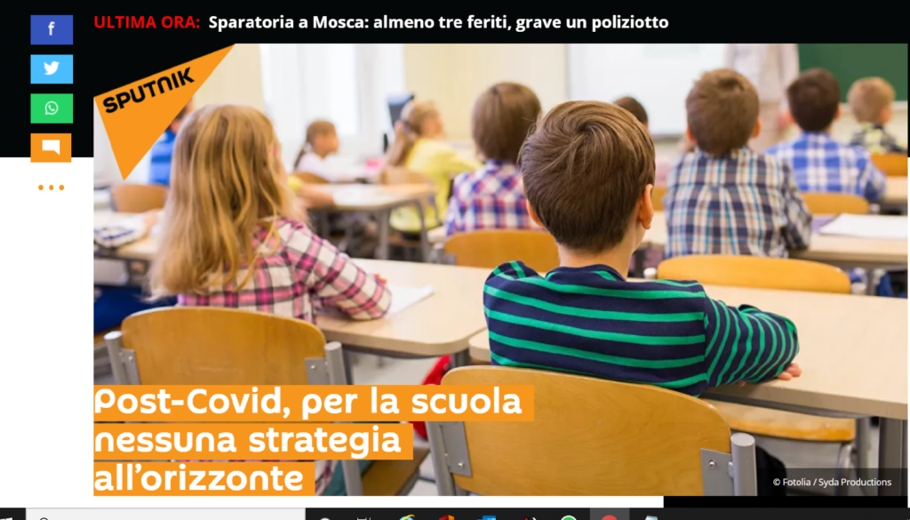 Post-Covid, per la scuola nessuna strategia all’orizzonte >>> INTERVISTA