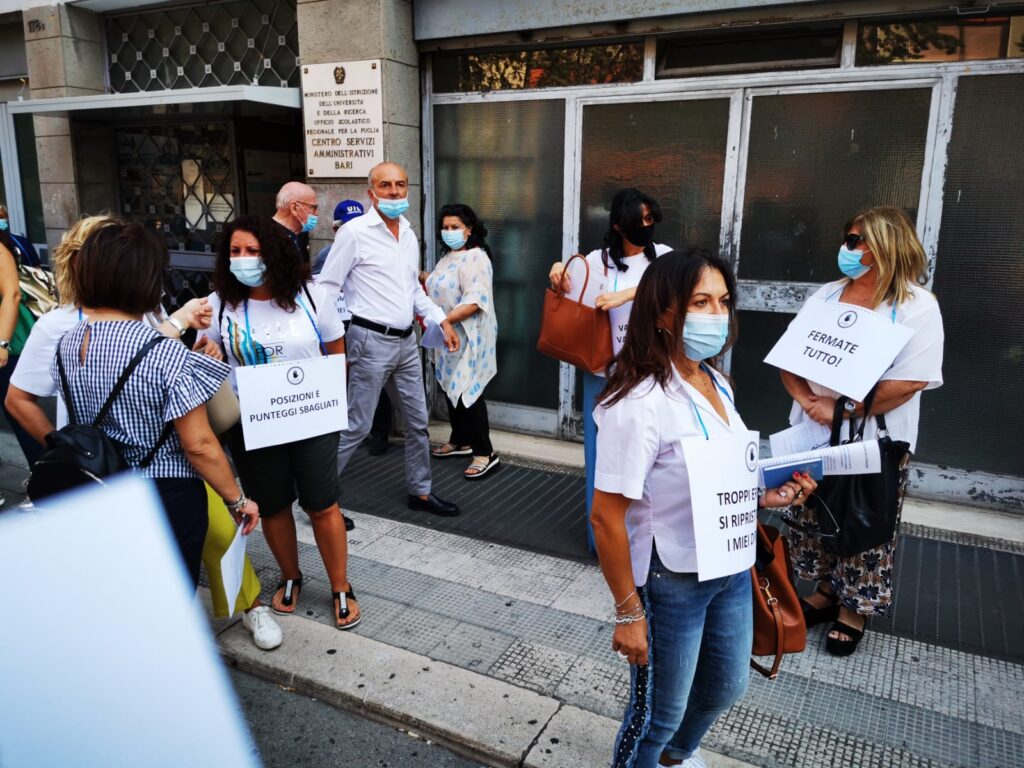 GPS / Le manifestazioni di protesta in Puglia e Campania