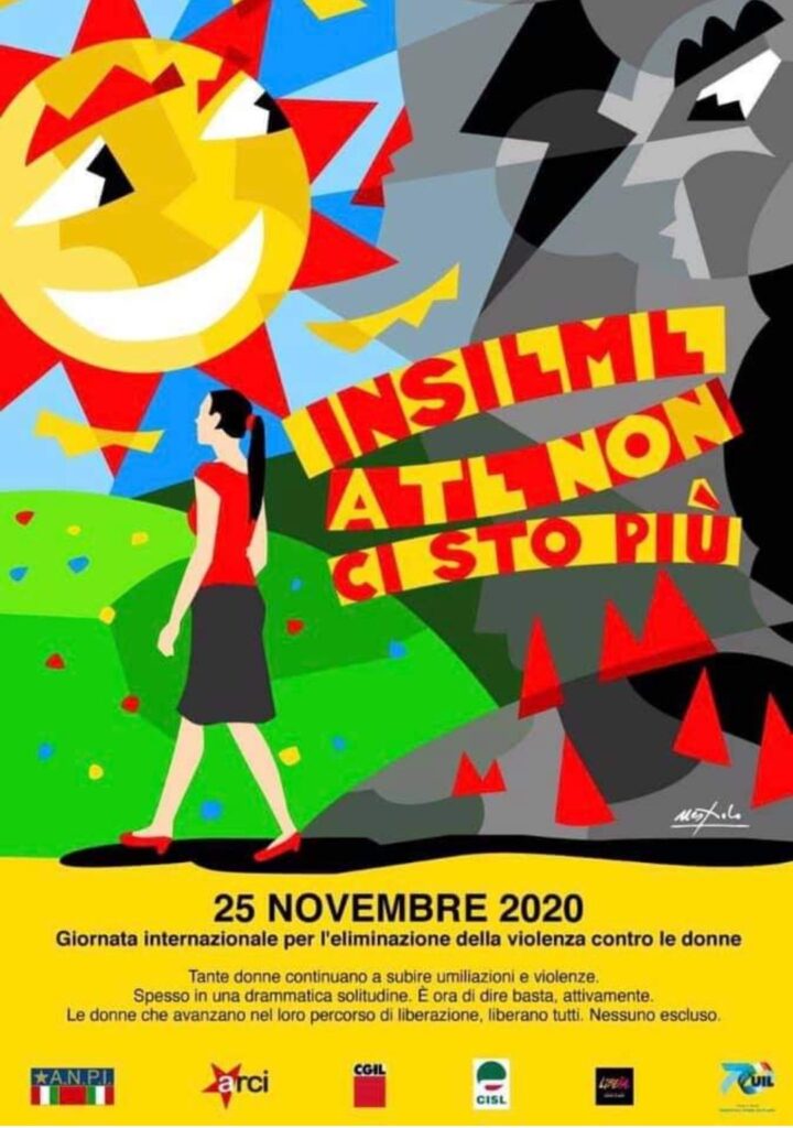 25 novembre: Giornata internazionale per l’eliminazione della violenza contro le donne