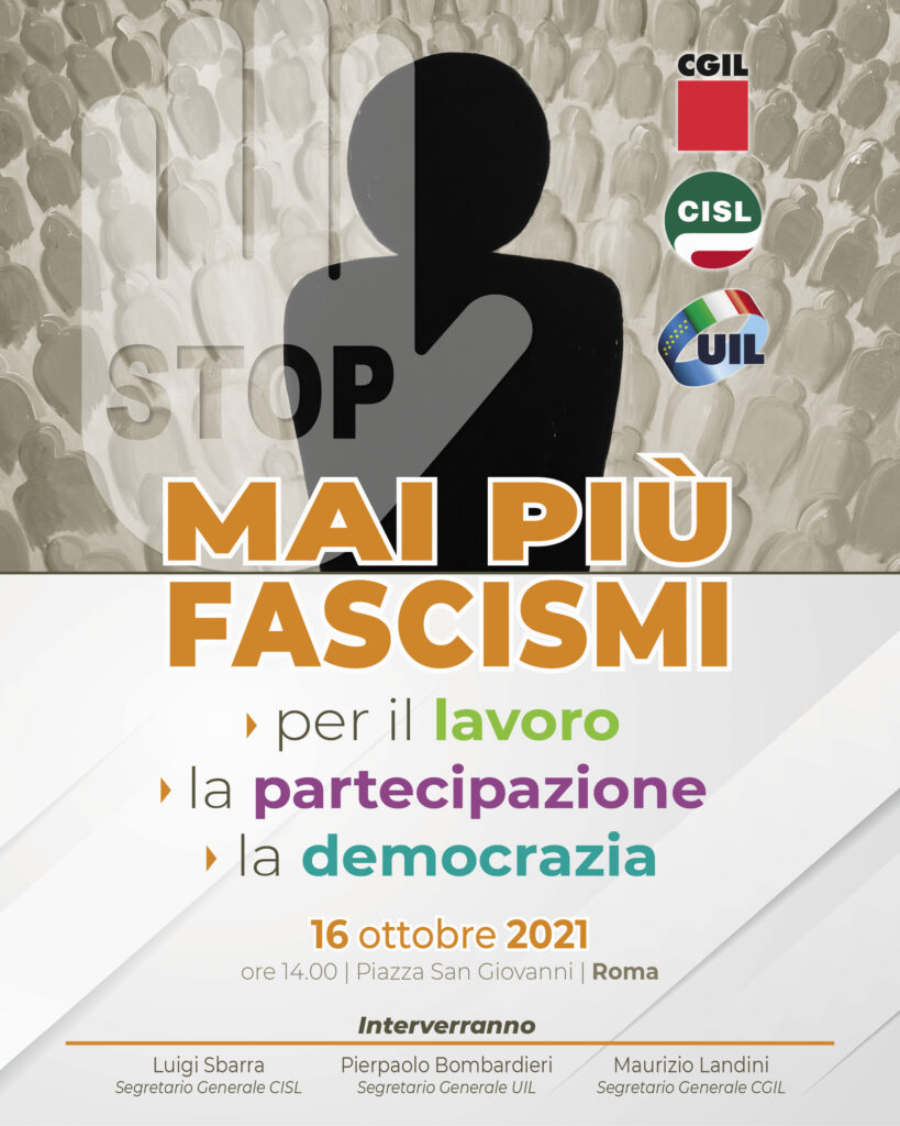 L’adesione e la solidarietà dei sindacati europei alla manifestazione di Roma