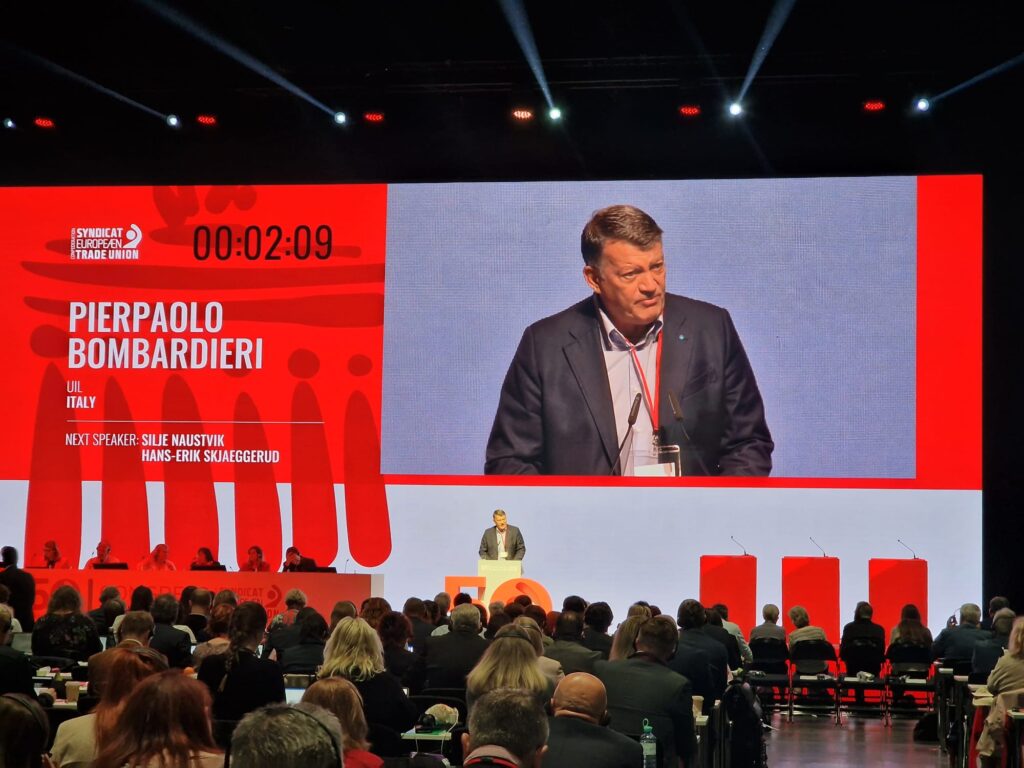 Congresso ETUC | Le risorse per l’istruzione vanno sganciate dal Patto di Stabilità