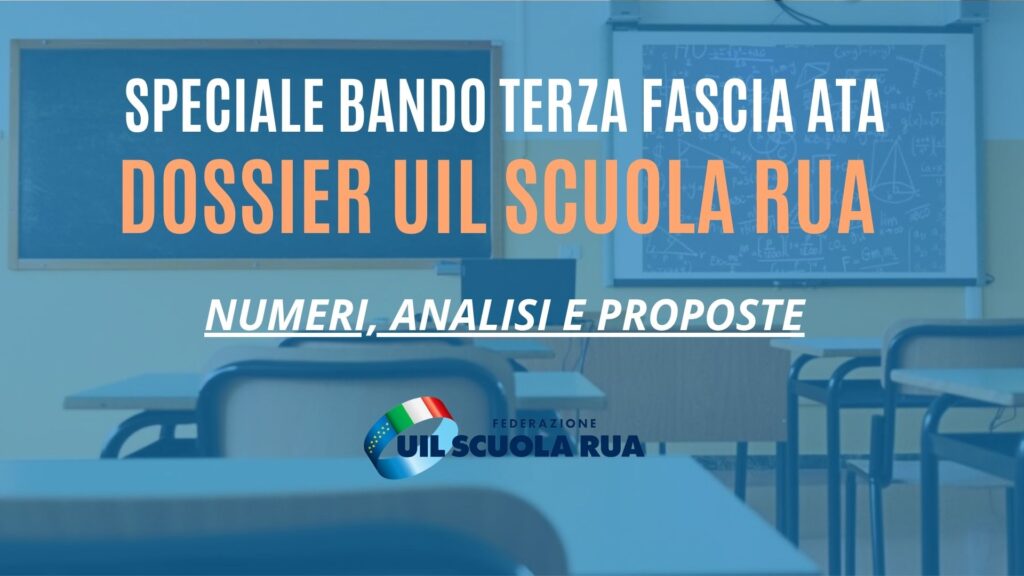 Bando terza fascia Ata, il dossier della Uil Scuola Rua
