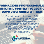 Formazione professionale, firmato il Contratto 2024-27 dopo dieci anni di attesa
