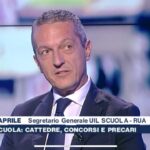 Concorsi, precariato e stipendi differenziati. L’intervento del Segretario D’Aprile a Filo Diretto su Rai 3