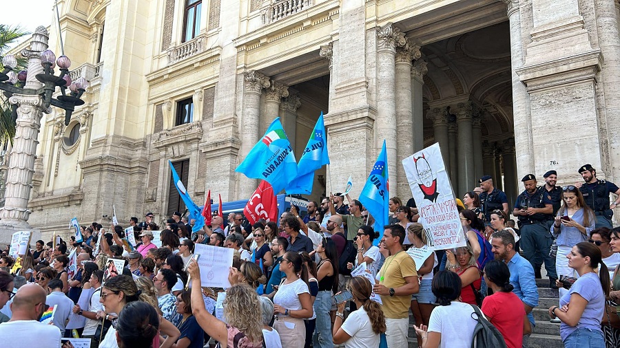 Sostegno, la rassegna stampa della manifestazione del 4 settembre al MIM