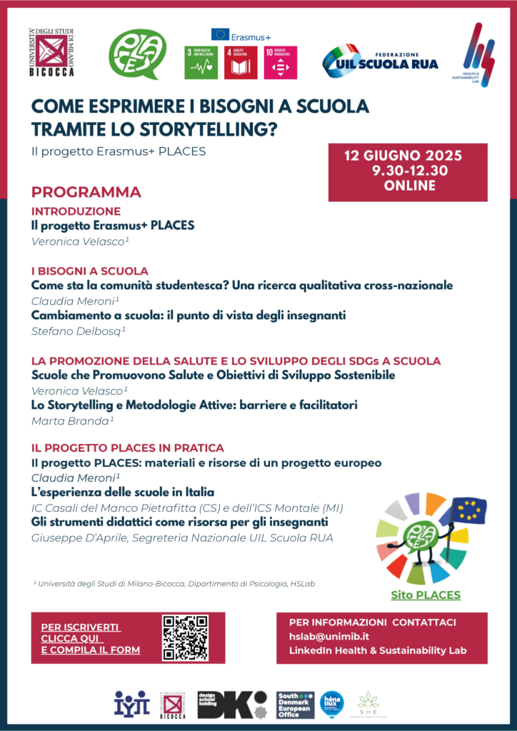 Come esprimere i bisogni a scuola tramite lo storytelling? Il 12 giugno D’Aprile al webinar dell’Università di Milano-Bicocca