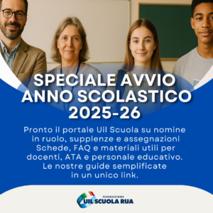 AVVIO ANNO SCOLASTICO PORTALE UIL SCUOLA