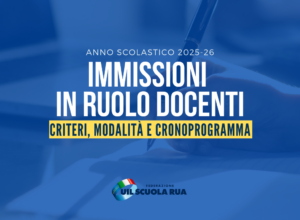 IMMISSIONI IN RUOLO