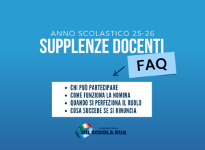 SUPPLENZE DOCENTI FAQ
