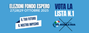 VOTA UIL SCUOLA ELEZIONI FONDO ESPERO