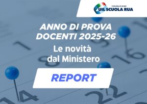 ANNO DI PROVA DOCENTI 2025-26