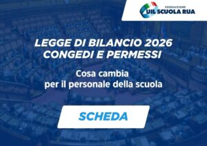 CONGEDI E PERMESSI 2026 UIL SCUOLA