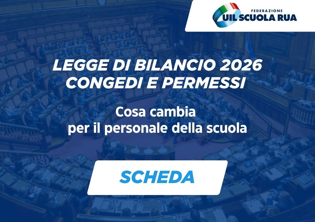 CONGEDI E PERMESSI 2026 UIL SCUOLA