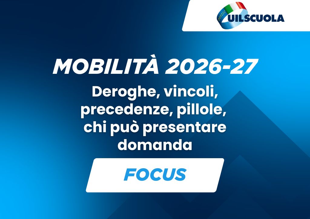 Punteggio del servizio pre-ruolo: differenza tra mobilità a domanda e mobilità d’ufficio Per l’a.s. 2026/2027 sono previste modalità diverse di valutazione del servizio pre-ruolo a seconda che si tratti di mobilità a domanda oppure di mobilità d’ufficio. Mobilità d’ufficio Nella mobilità d’ufficio – che riguarda, ad esempio, la graduatoria interna di istituto o i casi di trasferimento senza domanda (docenti soprannumerari) – il servizio pre-ruolo è valutato: • 5 punti per ogni anno di servizio pre-ruolo • solo se prestato nello stesso ruolo di titolarità. Si segnala che nell’anno scolastico 2025/2026 ogni anno di servizio pre-ruolo era valutato 4 punti. Mobilità a domanda Diverso è il caso della mobilità a domanda (trasferimenti e passaggi richiesti volontariamente dal docente). In questo caso: • il servizio pre-ruolo continua ad essere valutato 6 punti per ogni anno • la valutazione è per intero indipendentemente dal ruolo o dal grado di scuola in cui la supplenza è stata prestata.
