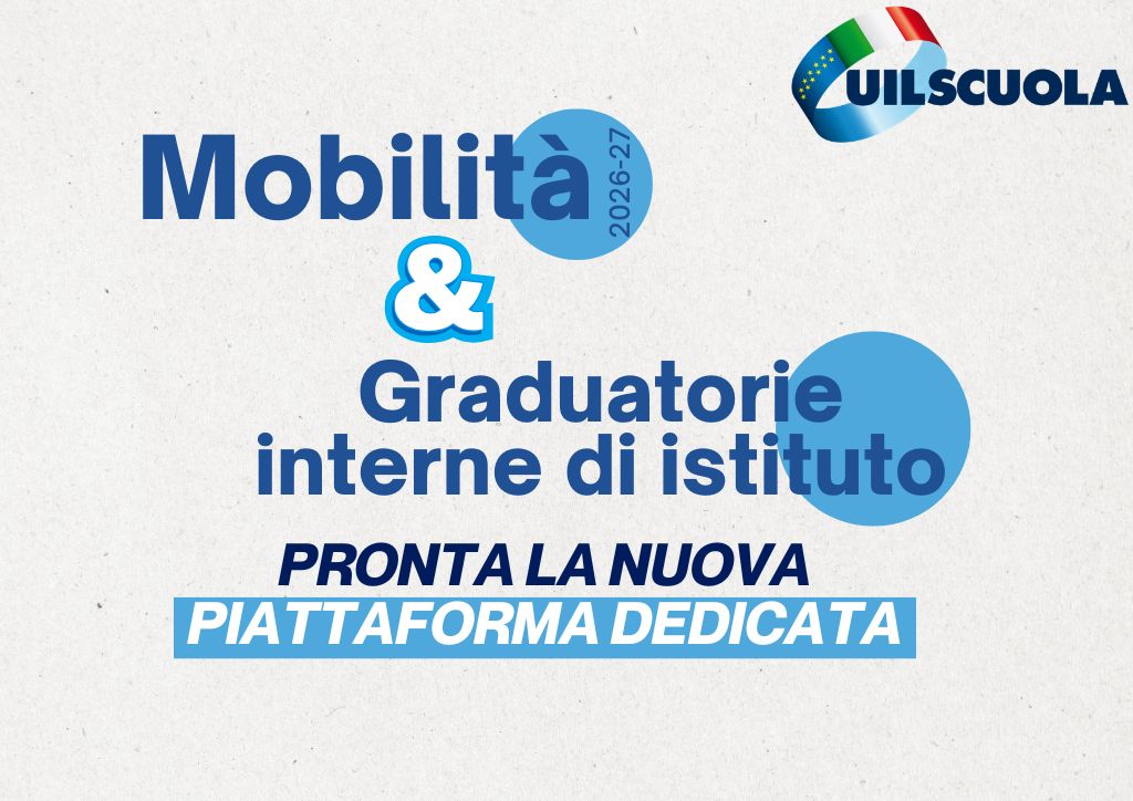 MOBILITA PIATTAFORMA UIL SCUOLA GRADUATORIE INTERNE