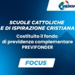 Scuole cattoliche e di ispirazione cristiana, costituito il fondo di previdenza complementare PREVIFONDER