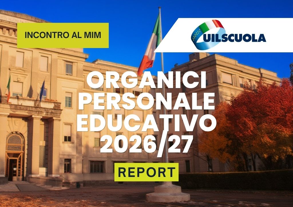 Organici personale educativo 2026/27: urgente intervenire su revisione dei parametri, stabilizzazione del precariato e percorsi abilitanti