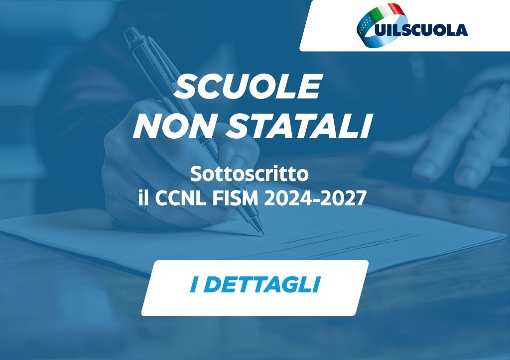 Scuole non statali, sottoscritto il CCNL FISM 2024-2027
