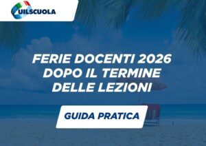 FERIE DOCENTI 2026