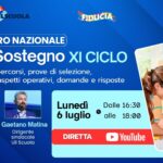 TFA Sostegno XI Ciclo, lunedì 6 luglio diretta nazionale Uil Scuola per rispondere ai quesiti degli aspiranti