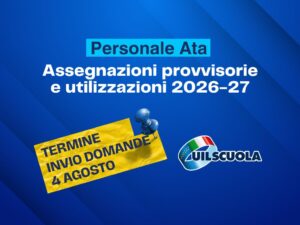 ASSEGNAZIONI PROVVISORIE PERSONALE ATA