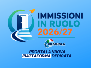 IMMISSIONI IN RUOLO